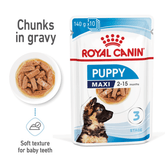 Royal Canin Maxi Puppy Wet Dog Food Pouches - Furbabies Online